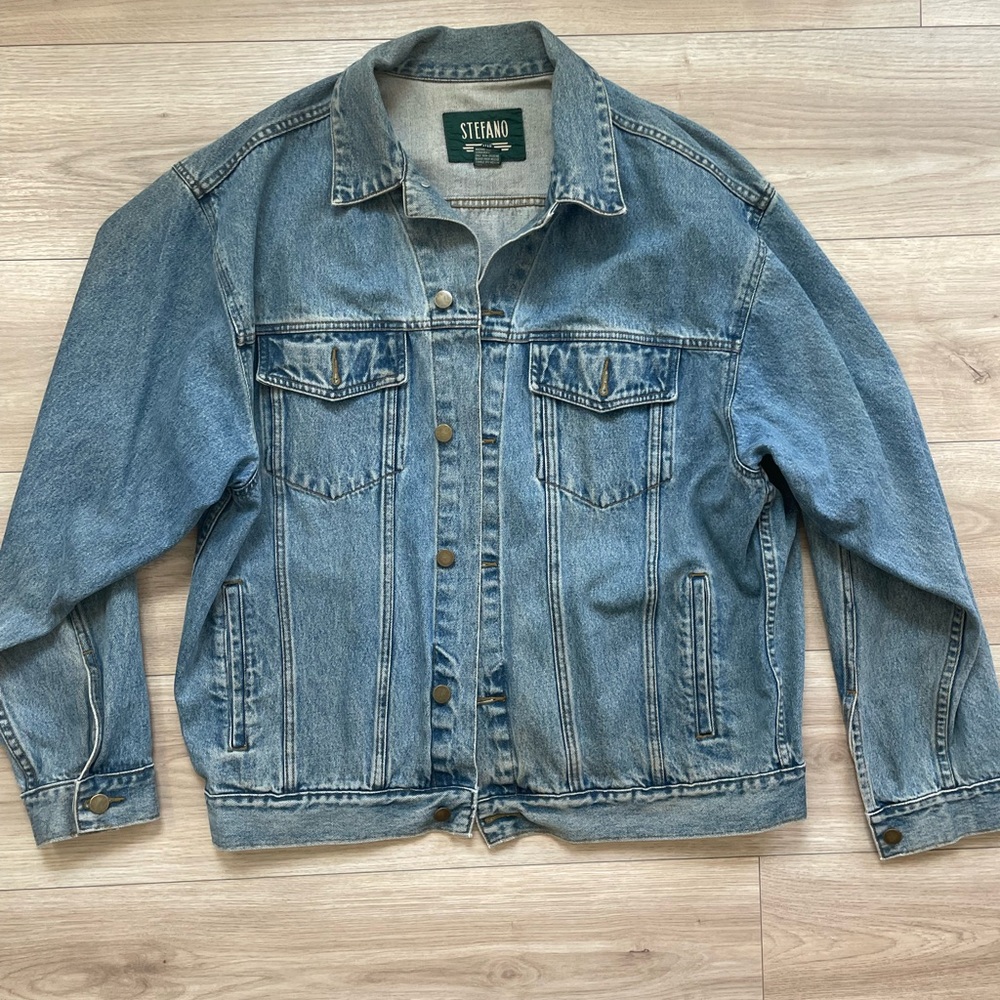Vintage Denim Jacket ft. Rugged Wash